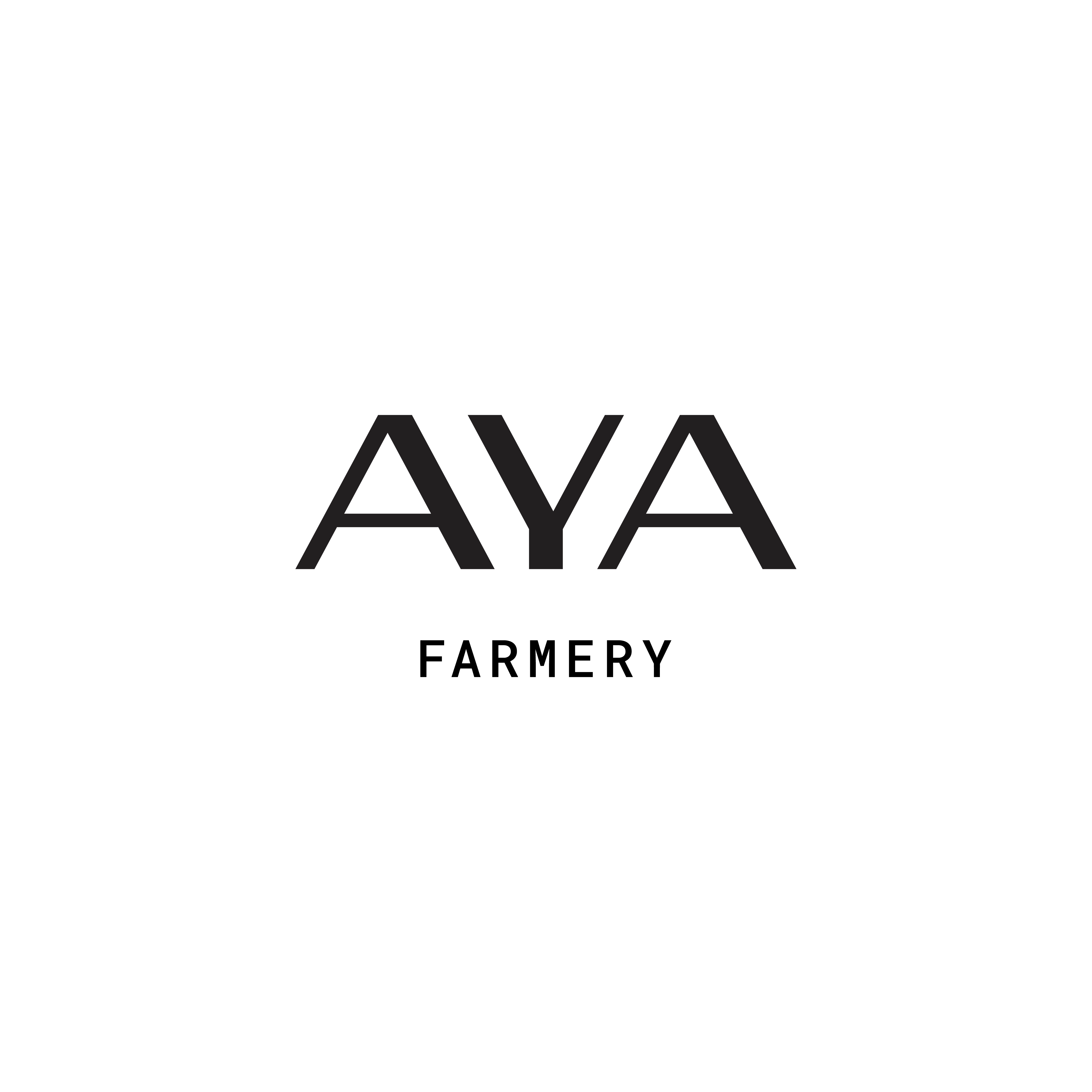 AYA Farmery Logo black